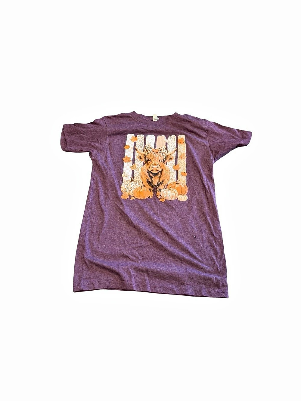 Love in Faith Small Short Sleeve Tee in Purple